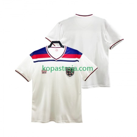 Billiga Fotbollströjor England 1982 Retro Hemma tröja Kortärmad